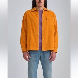 Levi's Vintage Clothing LVC Corduroy Shirt in Golden Oak Men’s Large